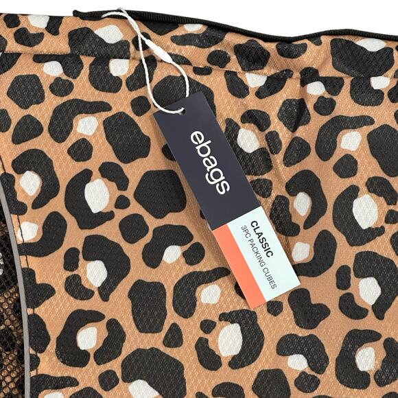 Ebags Classic Packing Cubes 3pc Set Animal Print - Picture 4 of 6